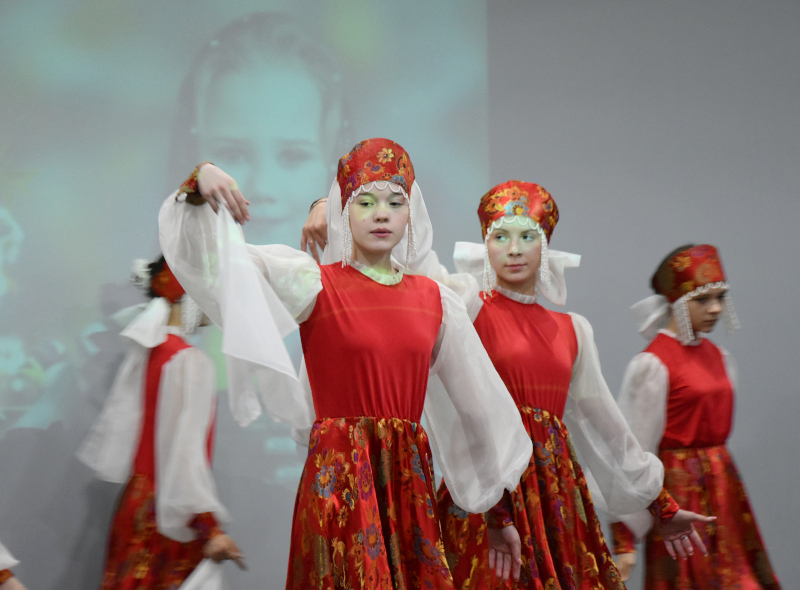 Праздник Светлого Христова Воскресения в школе в честь прп. Сергия Радонежского